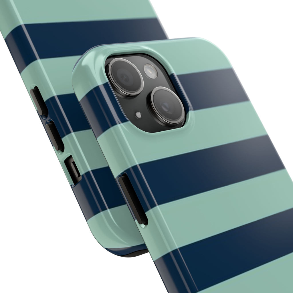 Navy and Teal Phone Case
