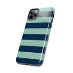Navy and Teal Phone Case