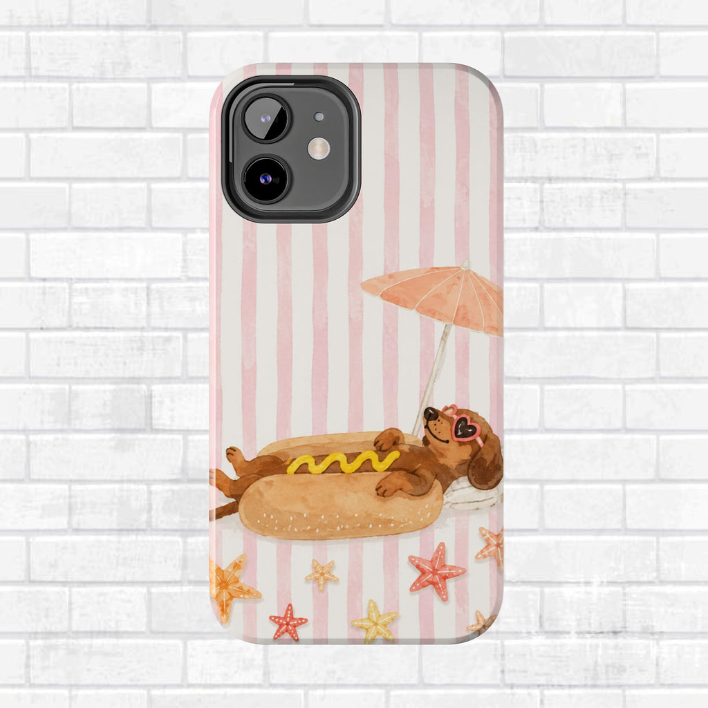 Chillin Dashshund Phone Case