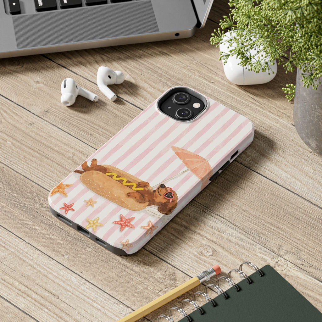 Chillin Dashshund Phone Case