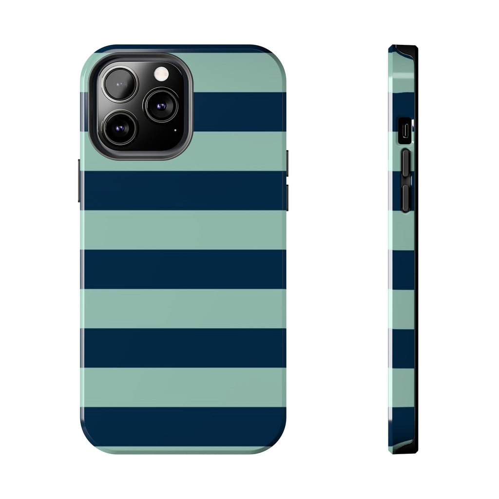 Navy and Teal Phone Case