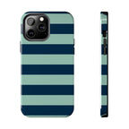 Navy and Teal Phone Case