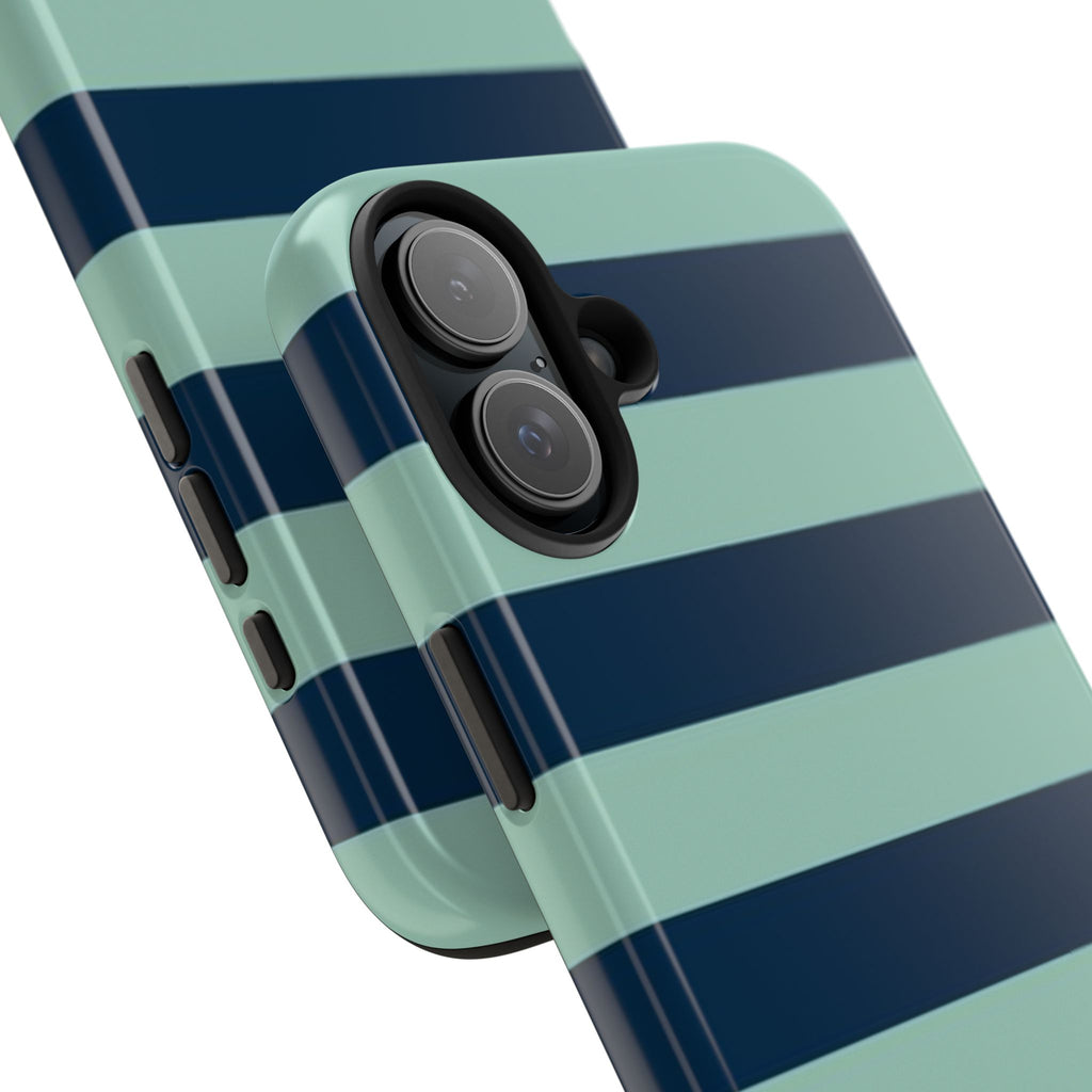 Navy and Teal Phone Case