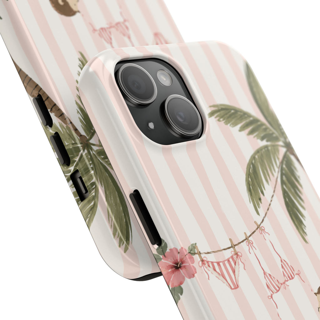 Pink Curious George Phone Case