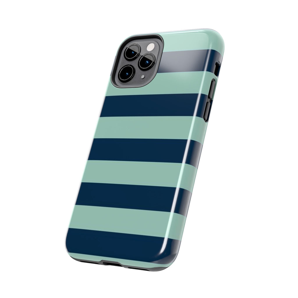 Navy and Teal Phone Case