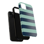 Navy and Teal Phone Case