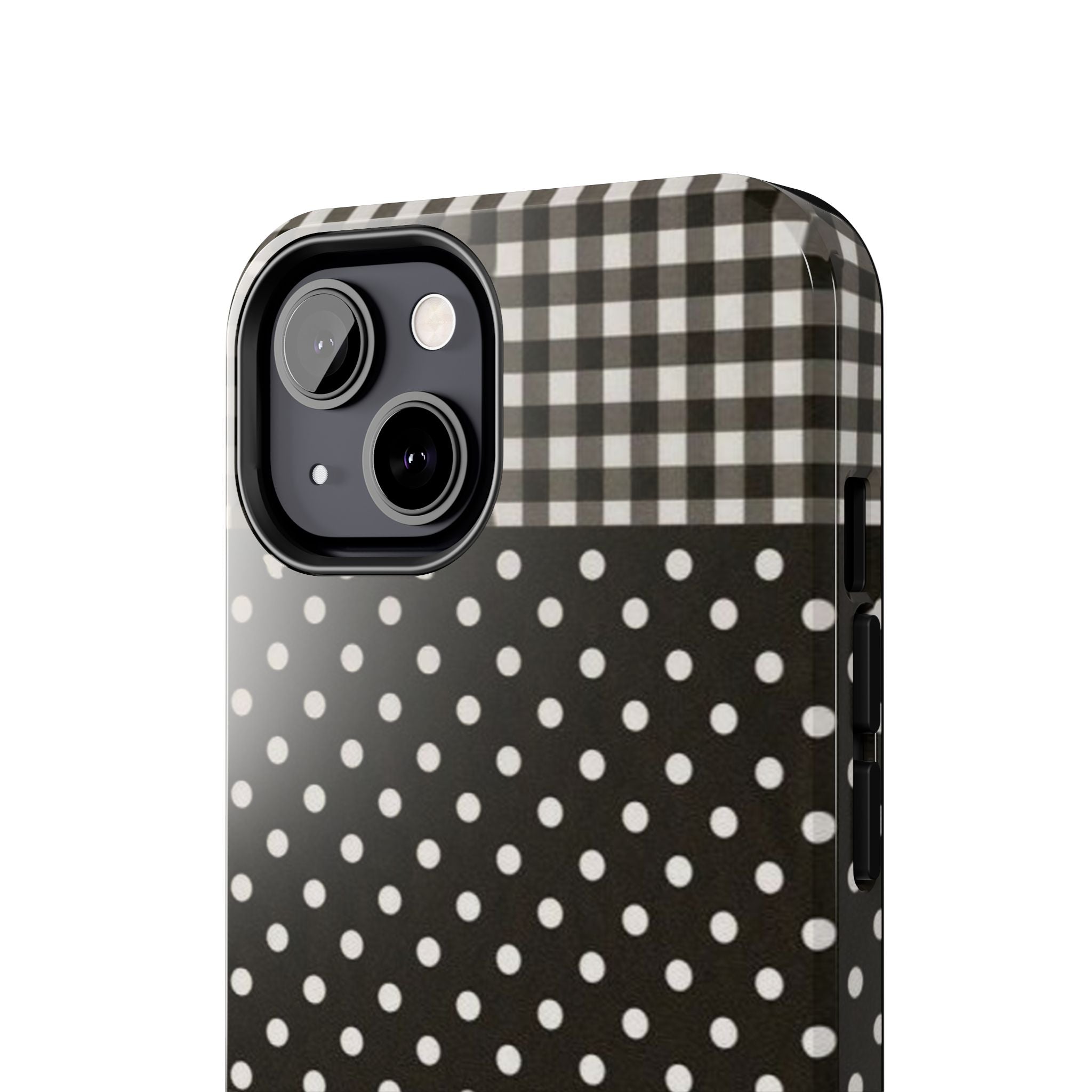 Mixed Patterns Polka Dots/Strips Phone Case