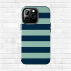 Navy and Teal Phone Case
