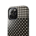 Mixed Patterns Polka Dots/Strips Phone Case