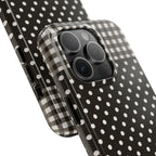 Mixed Patterns Polka Dots/Strips Phone Case