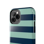 Navy and Teal Phone Case