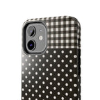 Mixed Patterns Polka Dots/Strips Phone Case