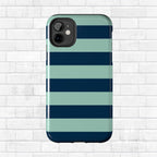 Navy and Teal Phone Case