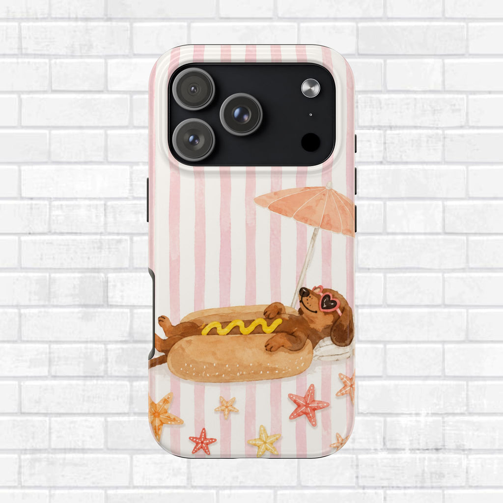 Chillin Dashshund Phone Case