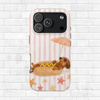 Chillin Dashshund Phone Case