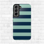 Navy and Teal Phone Case