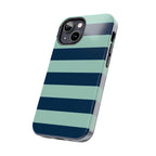 Navy and Teal Phone Case