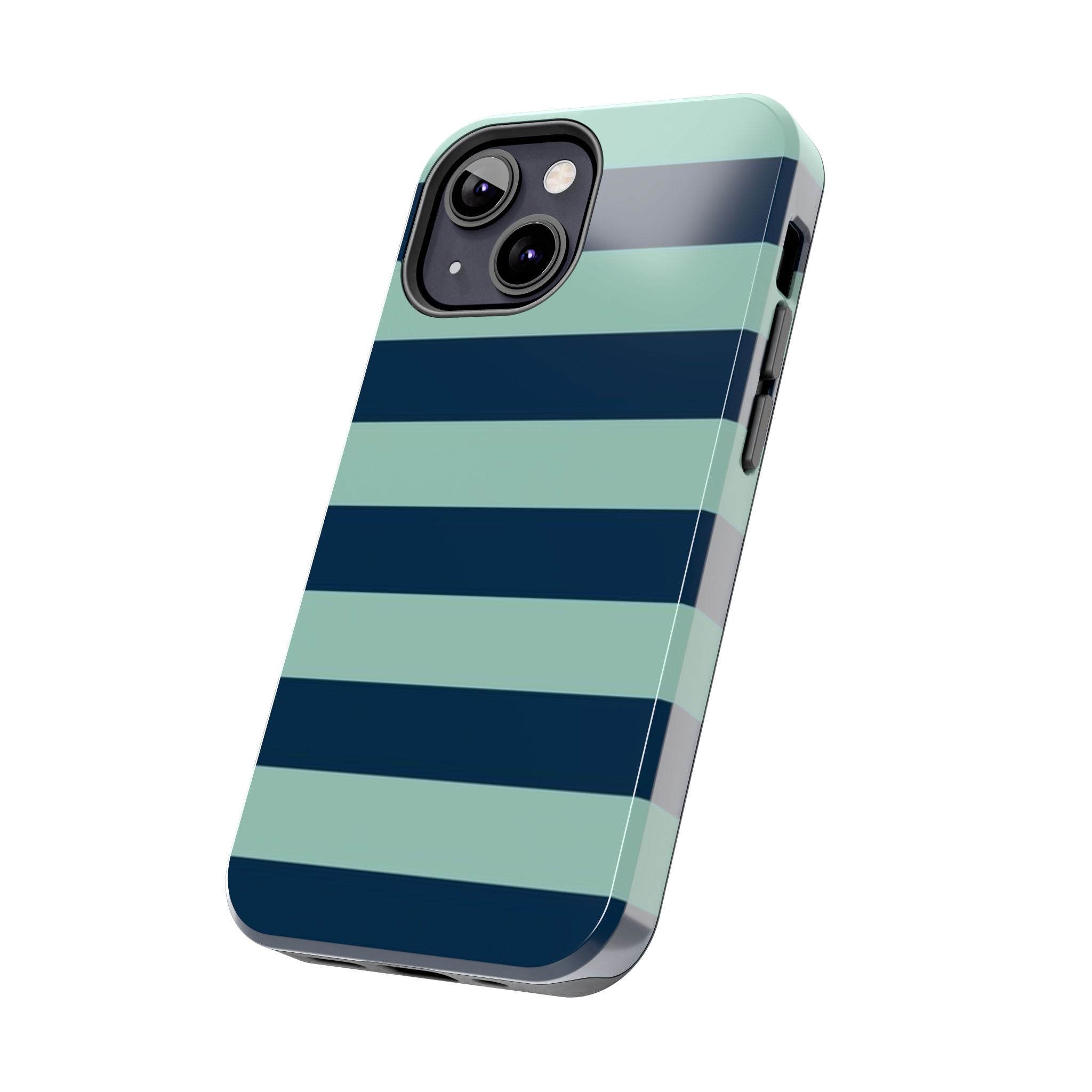 Navy and Teal Phone Case