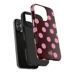Cherry Cola Dots Phone Case
