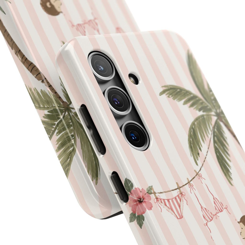 Pink Curious George Phone Case