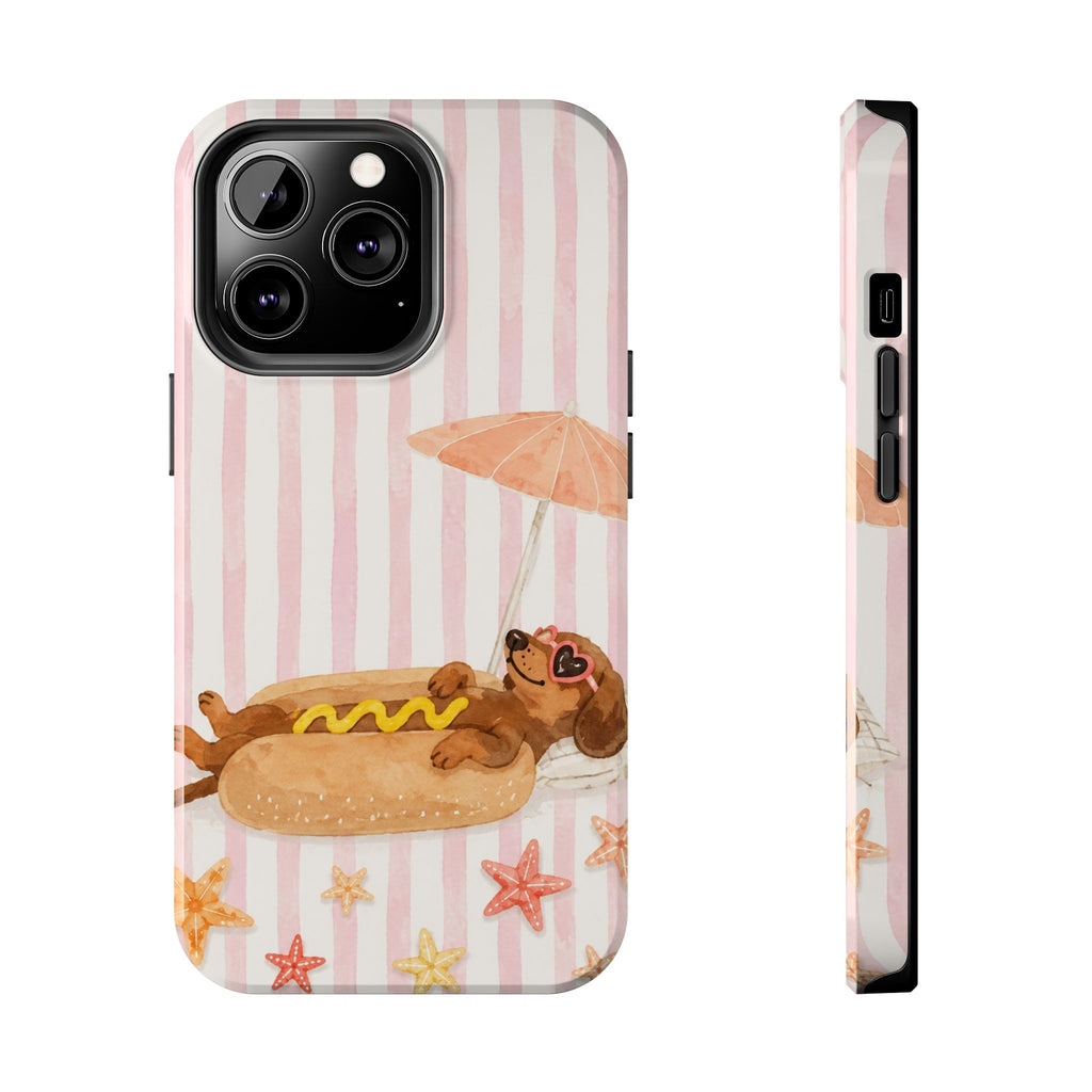 Chillin Dashshund Phone Case