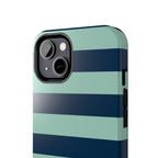 Navy and Teal Phone Case