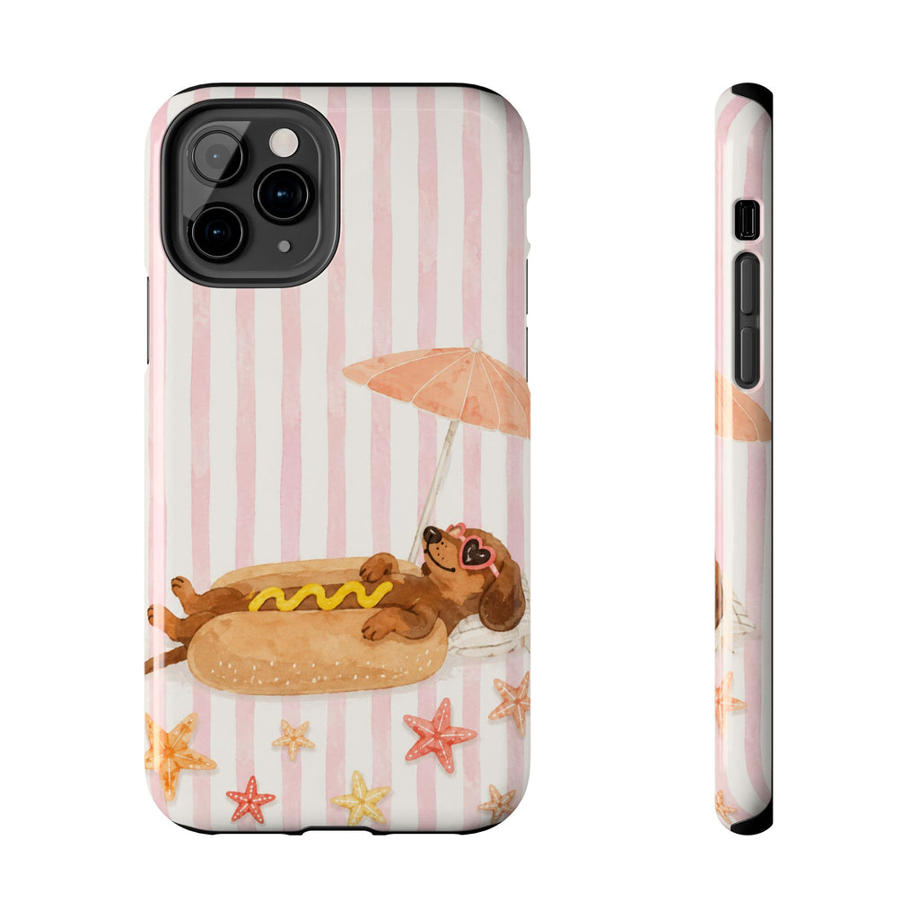 Chillin Dashshund Phone Case