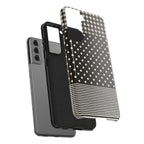 Mixed Patterns Polka Dots/Strips Phone Case