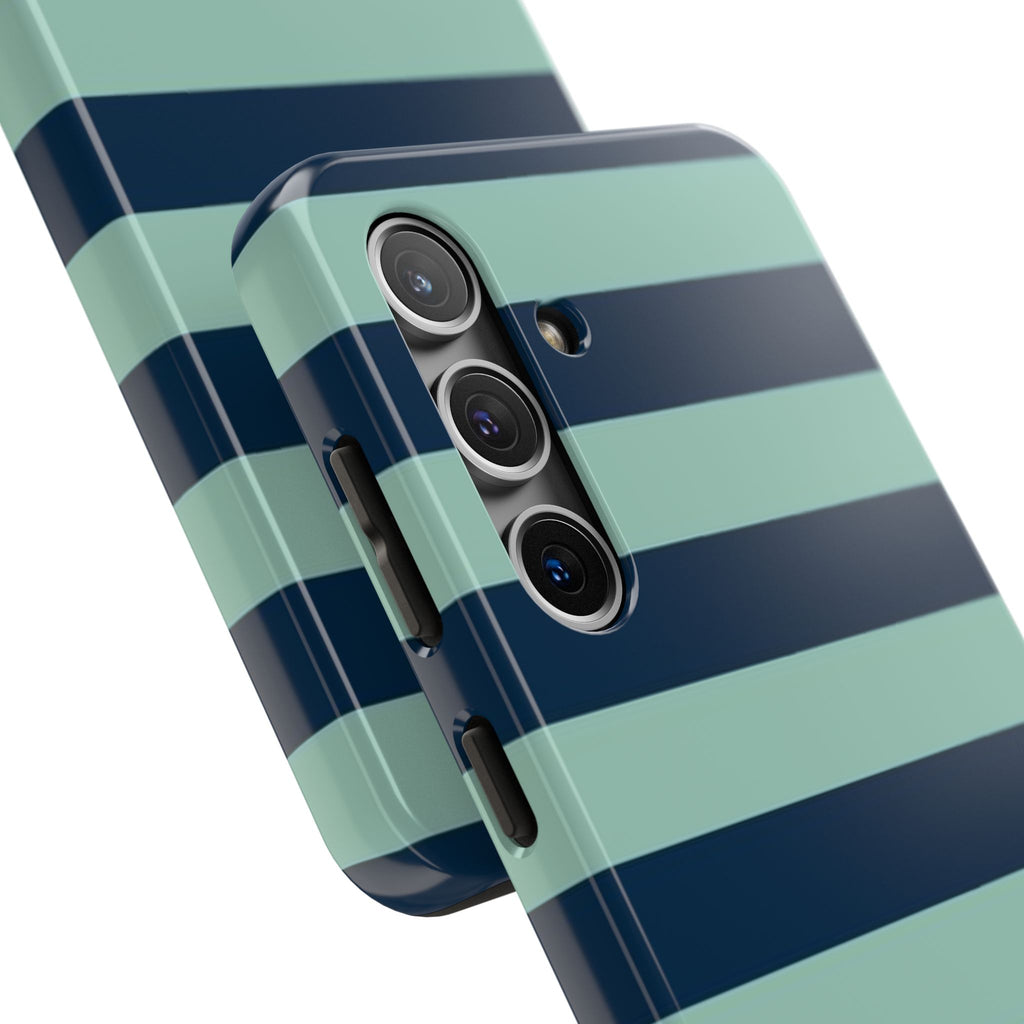 Navy and Teal Phone Case