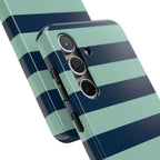 Navy and Teal Phone Case