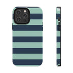 Navy and Teal Phone Case