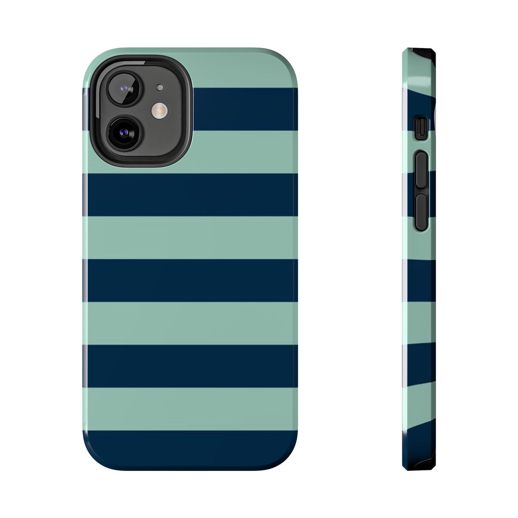 Navy and Teal Phone Case