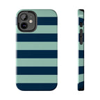 Navy and Teal Phone Case