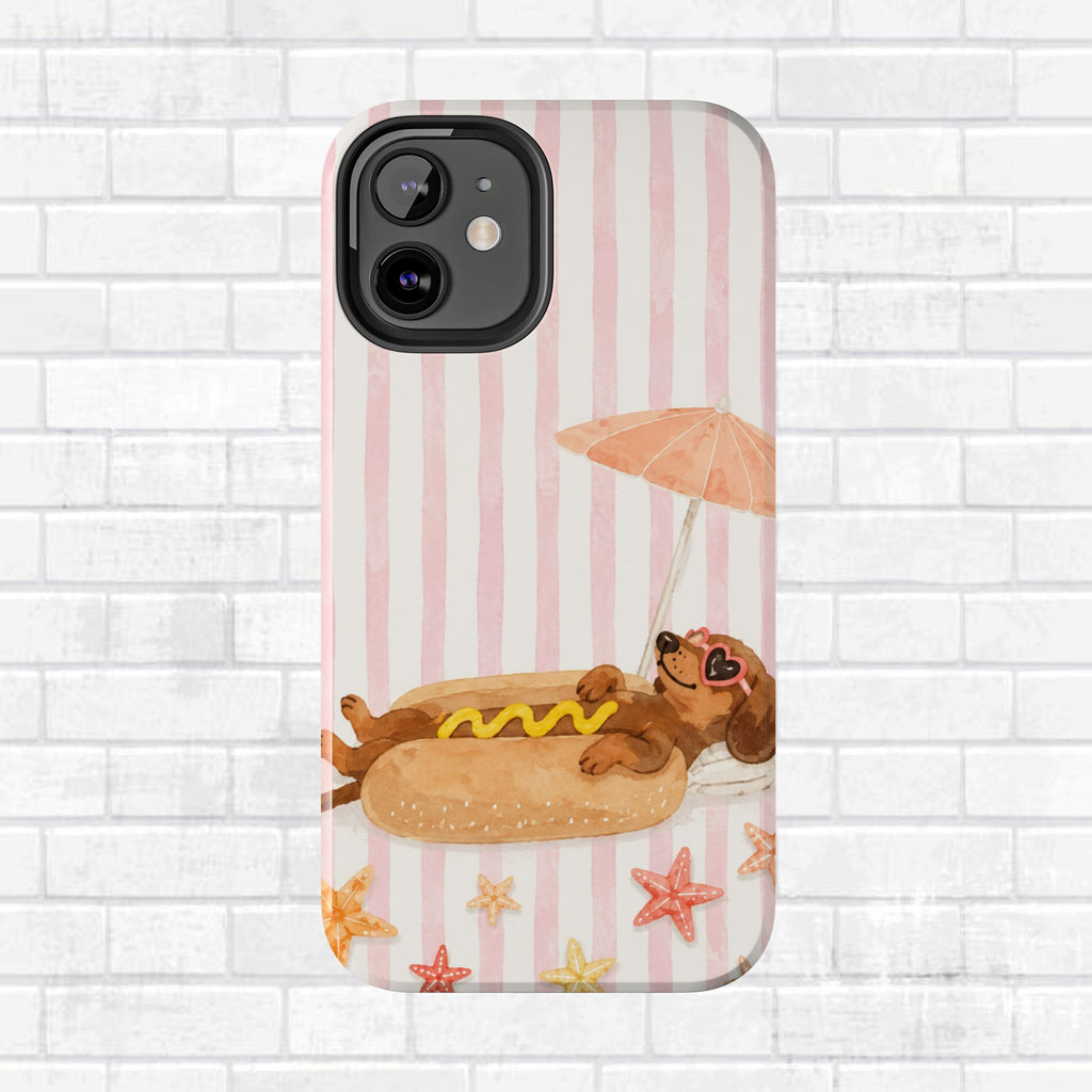 Chillin Dashshund Phone Case