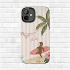 Pink Curious George Phone Case