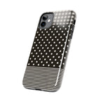 Mixed Patterns Polka Dots/Strips Phone Case