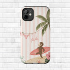 Pink Curious George Phone Case