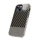 Mixed Patterns Polka Dots/Strips Phone Case