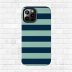 Navy and Teal Phone Case