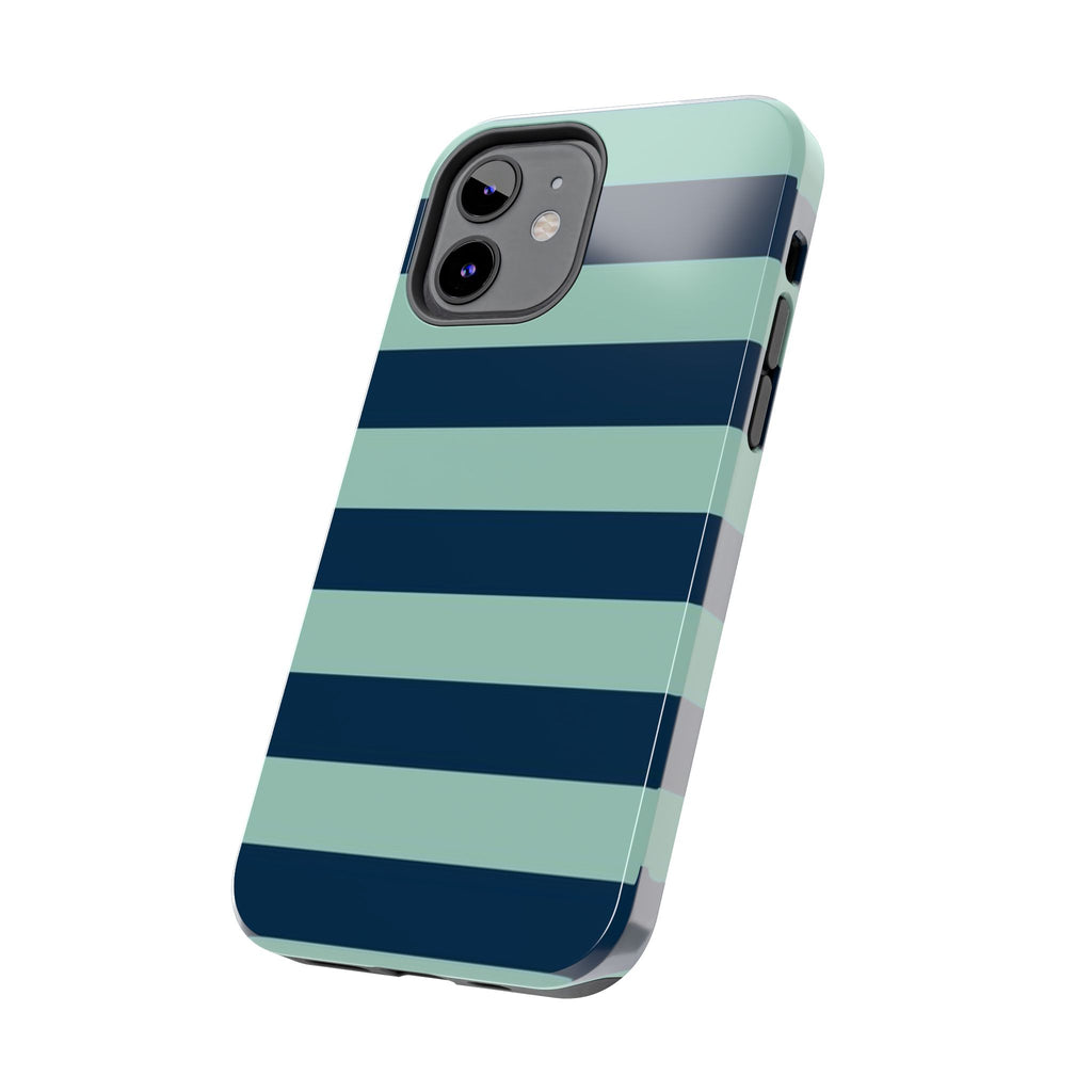 Navy and Teal Phone Case