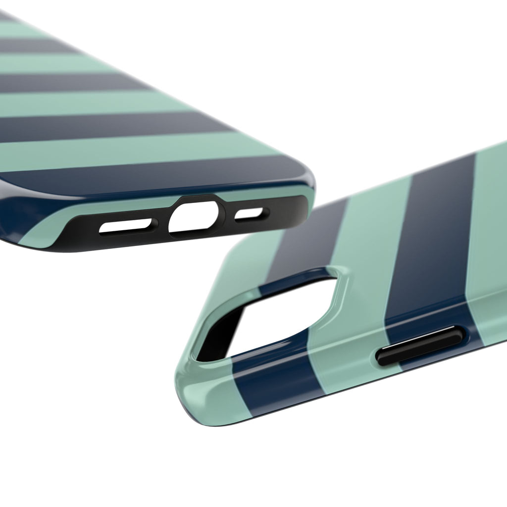 Navy and Teal Phone Case