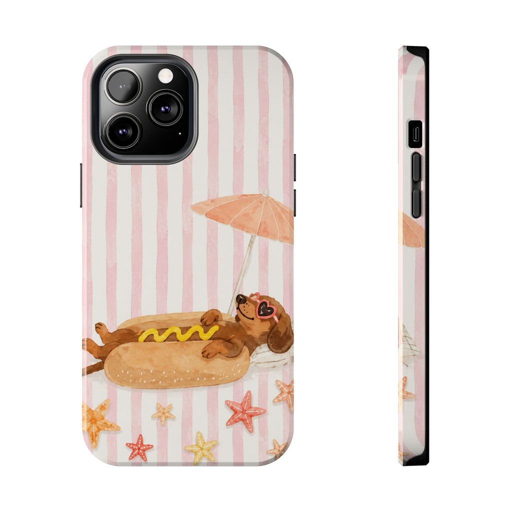Chillin Dashshund Phone Case