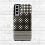 Mixed Patterns Polka Dots/Strips Phone Case