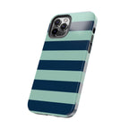 Navy and Teal Phone Case