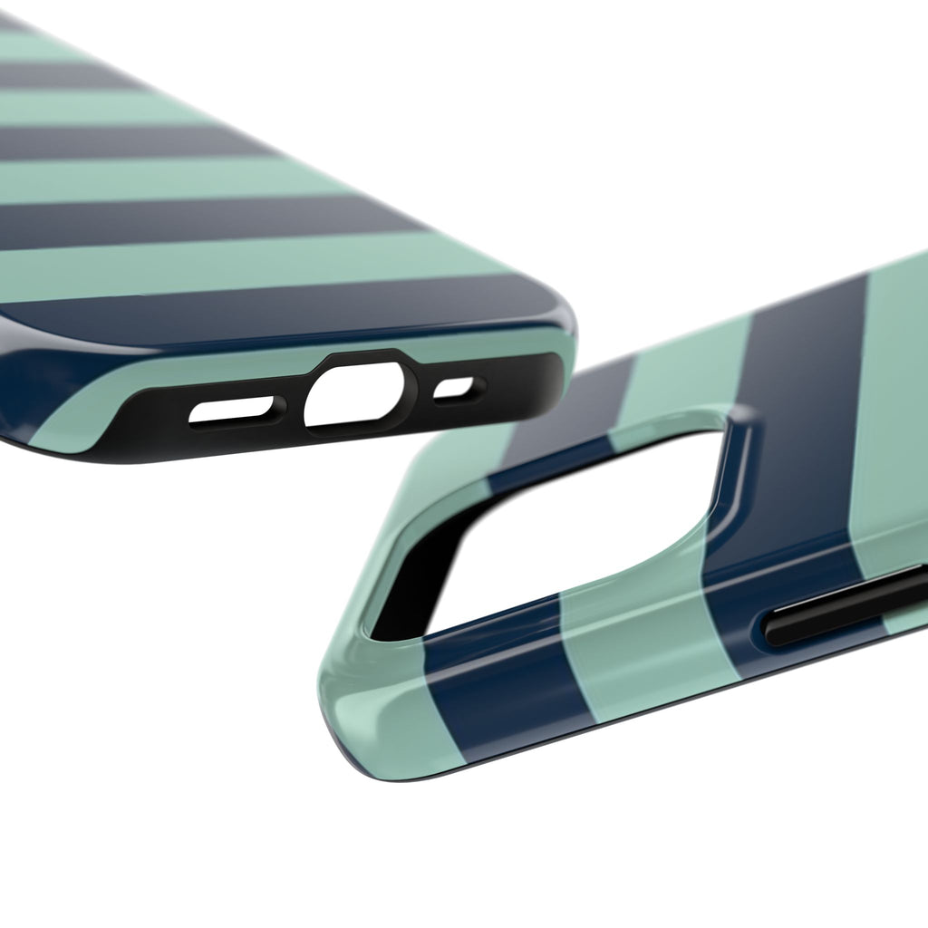 Navy and Teal Phone Case