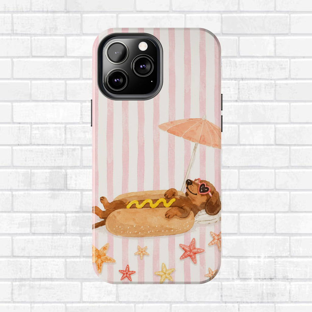 Chillin Dashshund Phone Case