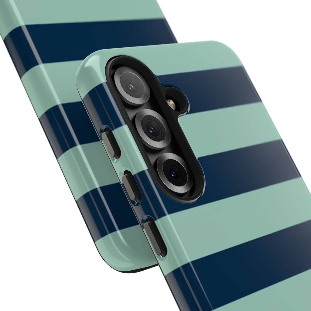 Navy and Teal Phone Case