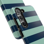 Navy and Teal Phone Case