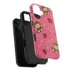 Whimsical Monkey & Ladybug Phone Case