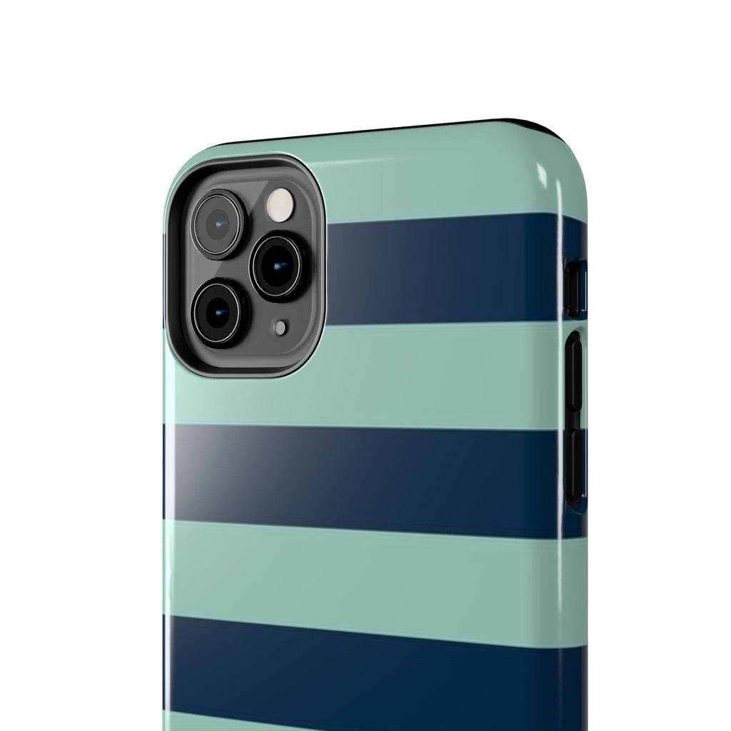 Navy and Teal Phone Case